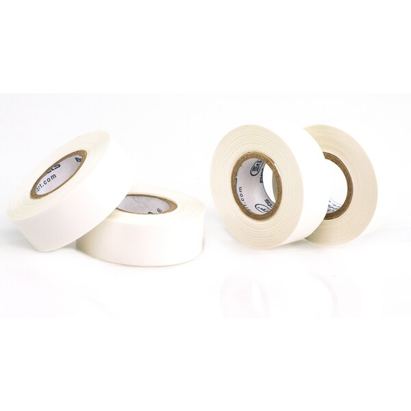 Write-On Label Tape- White, (3/4"), PK4