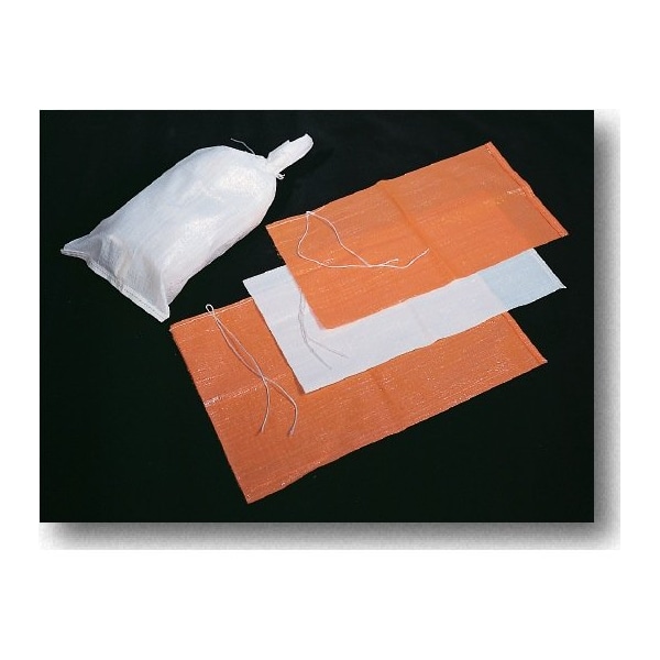 Sand Bags, Poly, 28 Inch Height, 15 Inch Length, 75 Pounds, White