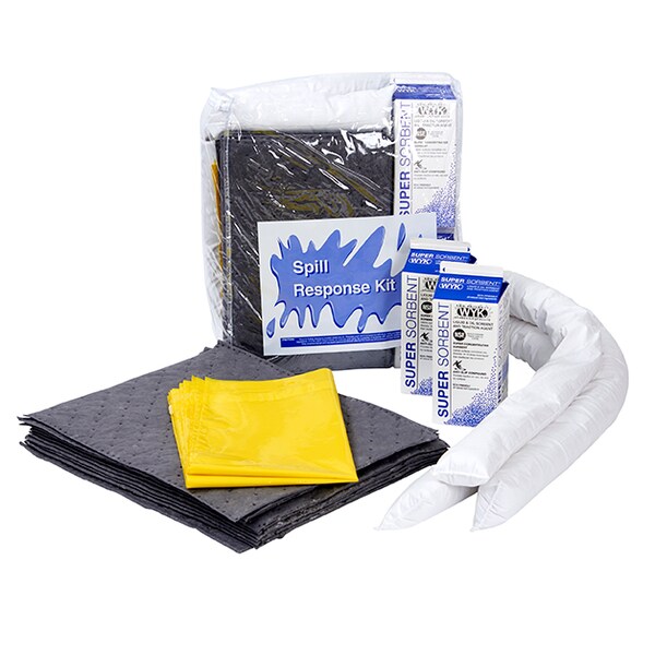 Spill Kit, Universal, Clear Bag
