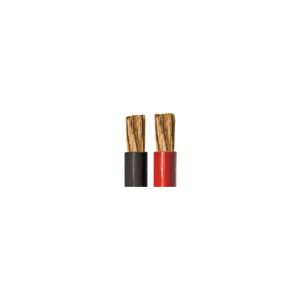 Black Fine Strand Cable, 1/0, 10 ft.