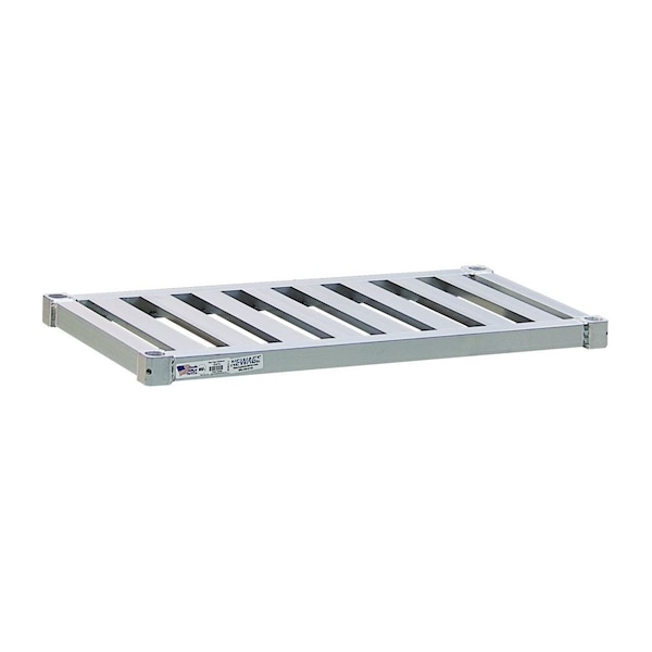 Shelf, Adj, T-Bar, 66"x15", Welded Aluminum