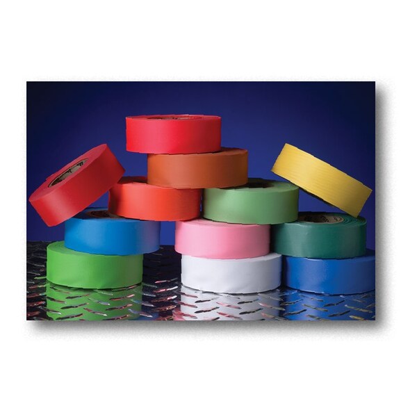 Flagging Tape Ultra Glo, Lime (12Pk)