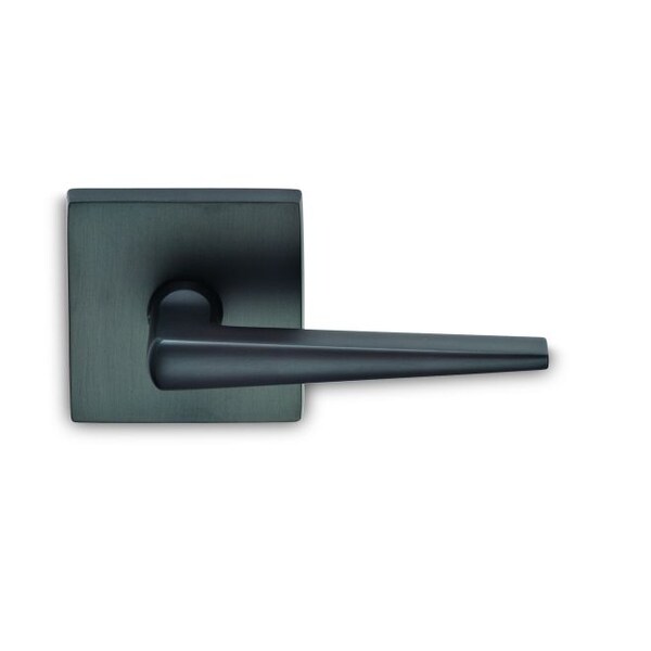 Lever with Square Rose Single Dummy Oil Rubbed Bronze 171