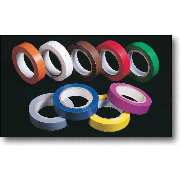 Aisle Marking Tape PVC Blue, 2" W x 36 yd. L, 6 mil Thick