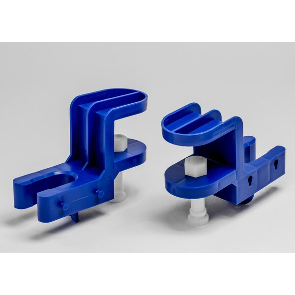 Single Holder Clamps, for Pirack PP Pipettor Holder System, Pkg/2