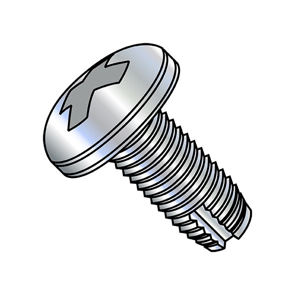 Anchor Screws, 10-24x3/4, Phil PA, PK6000, Zinc Plated Pan Head 6000 PK