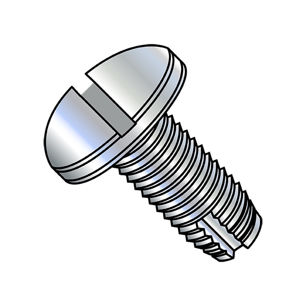 #6-32 x 3/4 in, Pan Head Slotted Drive, 10000 PK
