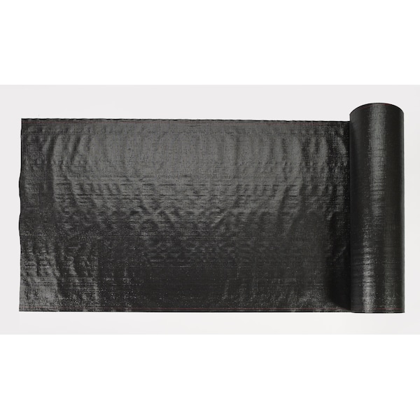 WF200 Polyethylene Woven Geotextile Fabr, Woven, 42 Inch Height, 10 inch Length, 50 pounds, Black