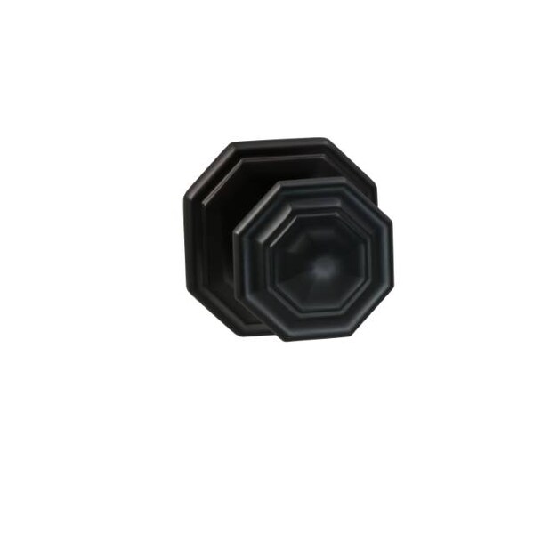Knob 2-5/8" Rose Priv 2-3/4" BS T 1-3/4" Doors Oil Rubbed Bronze 201