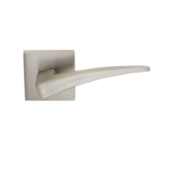 Left Hand 227 Lever with Square Rose Single Dummy Satin Nickel