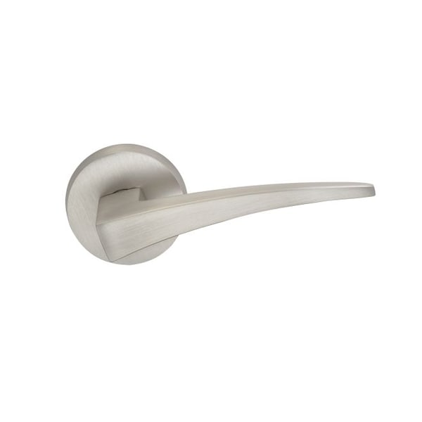 Pass 2-3/4" BS Full Lip 1-3/8" Doors Satin Nickel 227 Lever