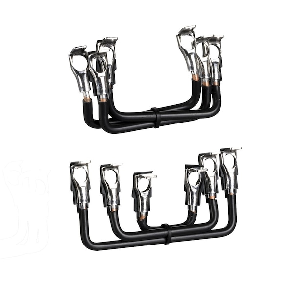 Set of power connections, parallel and reverser bars, for 3P reversing contactors assembly, LC1D80-D95