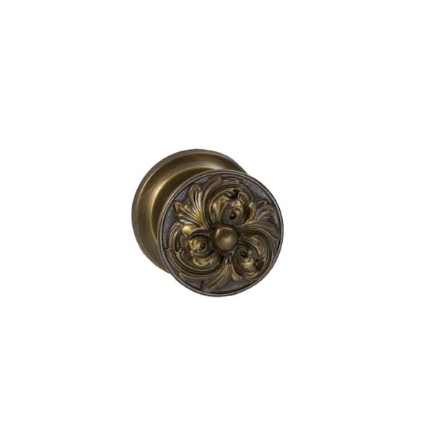 Knob Priv 2-3/8" BS Full Lip 1-3/8" Doors Shaded Bronze 232