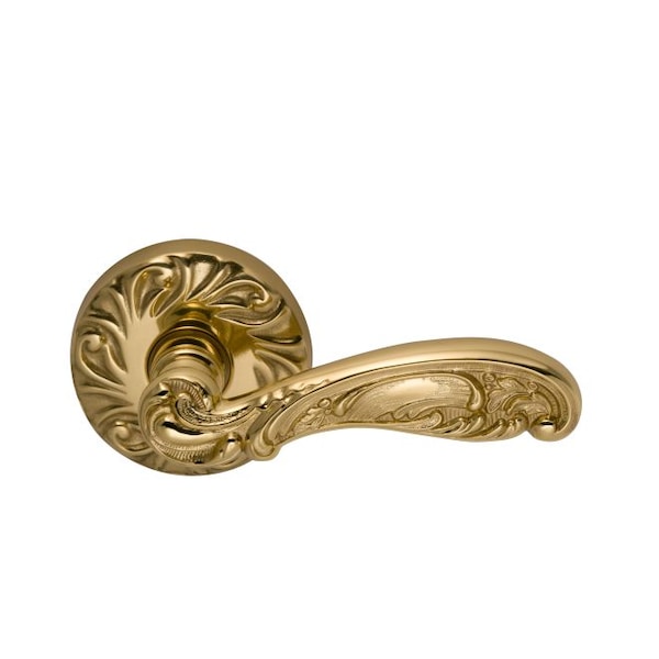 Lever Privacy 2-3/4" Backset, T Strike, 1-3/4" Doors Bright Brass 233