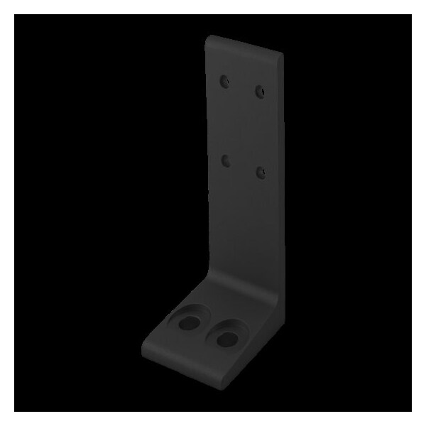 Black 10 S 2" Econ Floor Mt Base Plate