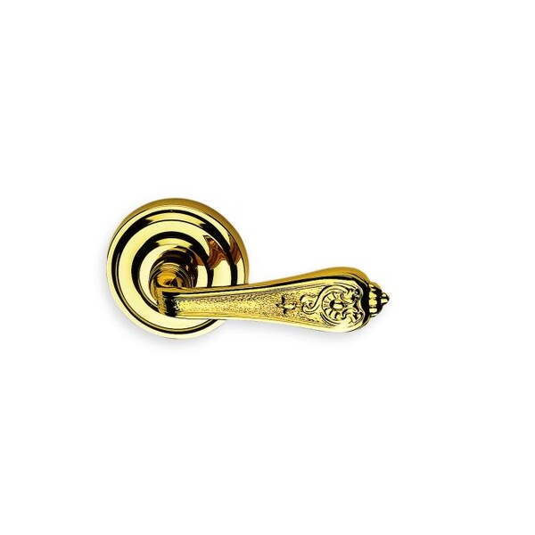 Lever Single Dummy Bright Brass 252