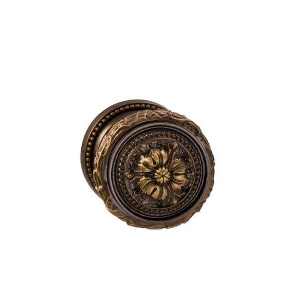 Knob Passage 2-3/8" Backset, T Strike, 1-3/4" Door Shaded Bronze 260