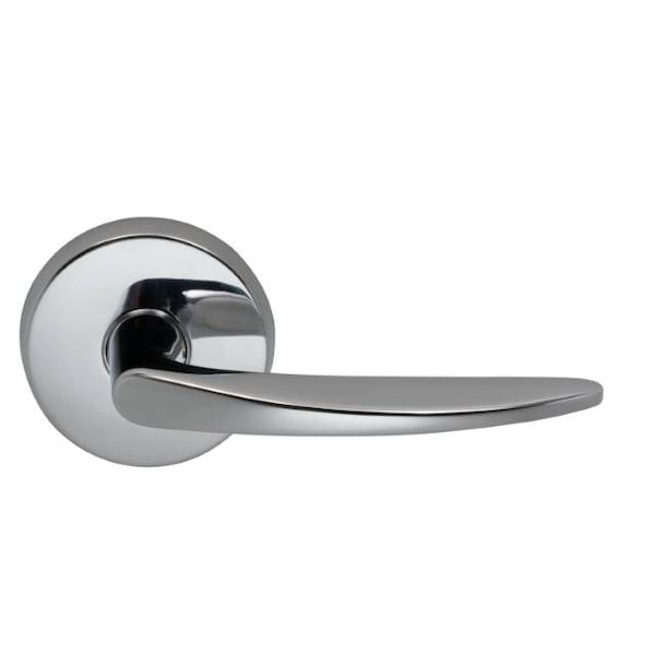 Lever Privacy 2-3/4" Backset, T Strike, 1-3/8" Door Bright Chrome 281