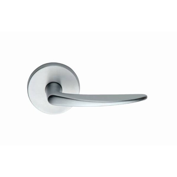 Lever Passage 2-3/4" Backset, T Strike, 1-3/4" Door Satin Chrome 281