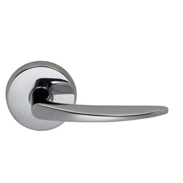 Lever Privacy 2-3/8" Backset, T Strike, 1-3/4" Door Bright Chrome 281