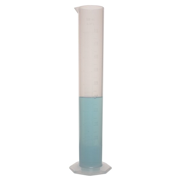 PP Single Scale Graduated Cylinder 500 m