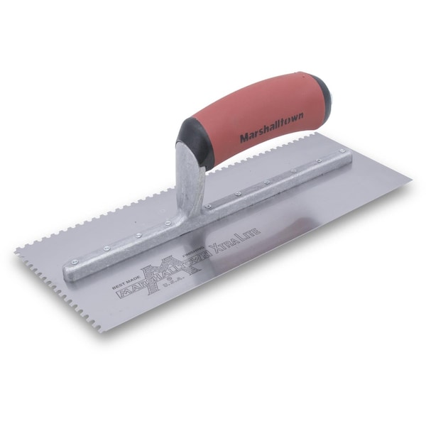 Notched Trowel, 1/16"x 1/16"x 3/32"