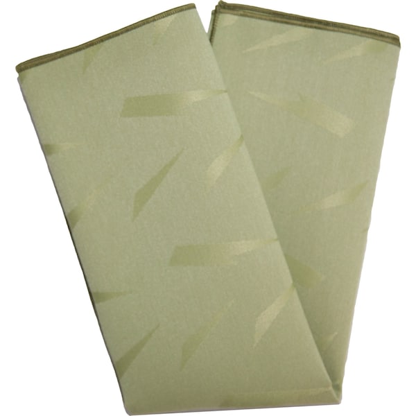 Aspen Damask Napkin, 17"x17", Sage, PK12