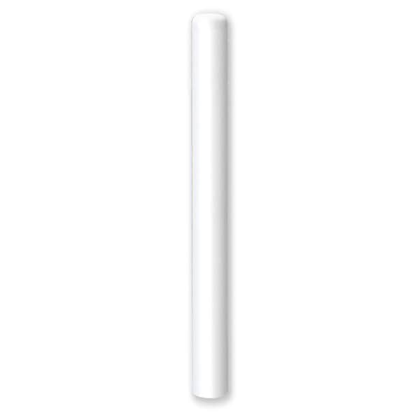 Post Sleeve, 8-7/8" Dia, 72" H, White