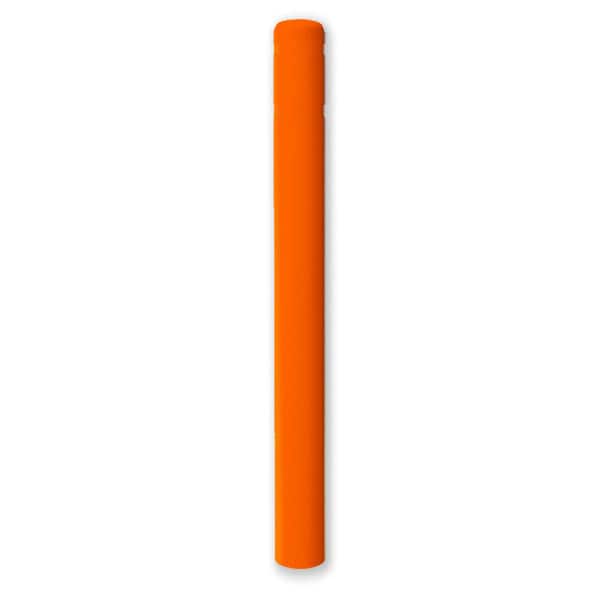 Post Sleeve, 7" Dia, 72" H, Orange
