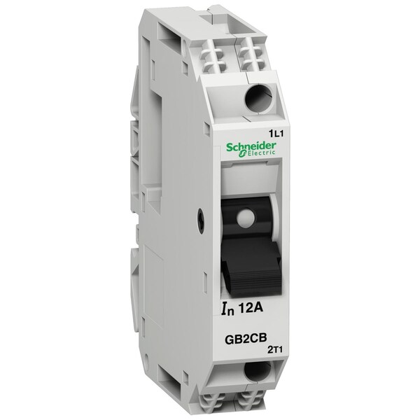 Motor Circuit Breaker, TESYS Series, 8A, 1 Pole, 250/277V AC, 1.5kA at 240V AC/24V DC