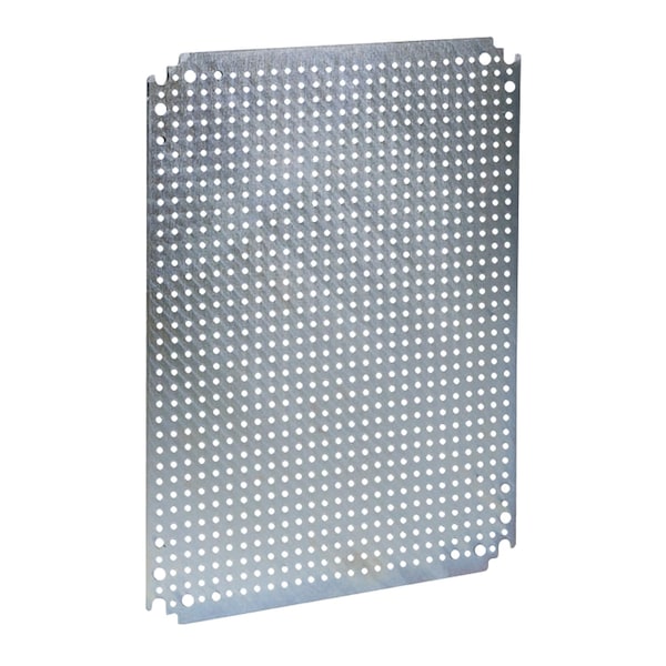 Microperforated mounting plate H1000xW600 w/holes diam 3, 6mm on 12, 5mm pitch