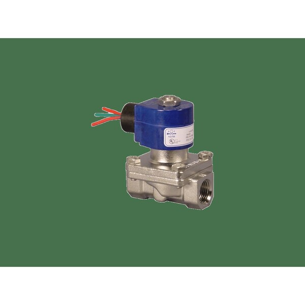 Solenoid 1/2" Nc Ss Body 4/150N. Viton St