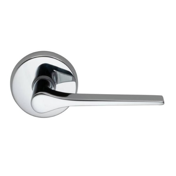 Lever Privacy 2-3/8" Backset, T Strike, 1-3/8" Door Bright Chrome 364