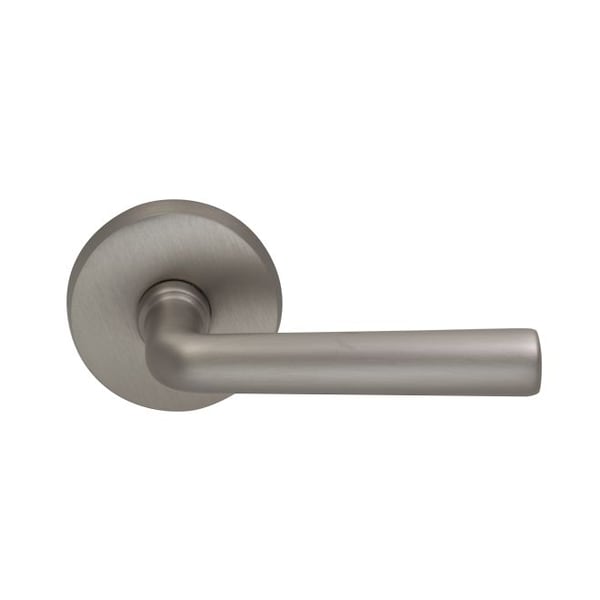 Lever Passage 2-3/4" Backset, T Strike, 1-3/4" Door Satin Nickel 368