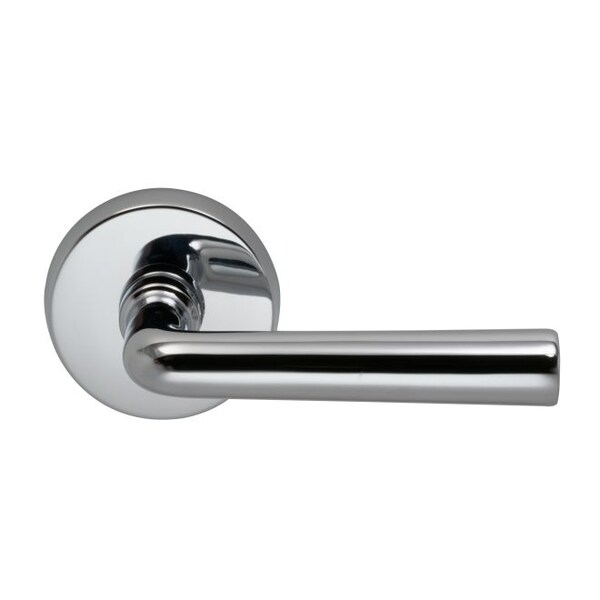 Lever Privacy 2-3/4" Backset, T Strike, 1-3/4" Door Bright Chrome 368