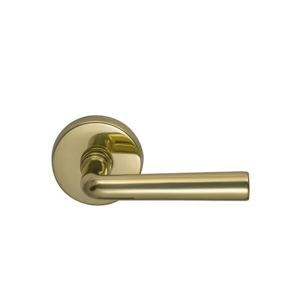 Lever Priv 2-3/8" BS Full Lip 1-3/8" Door Bright Brass 368
