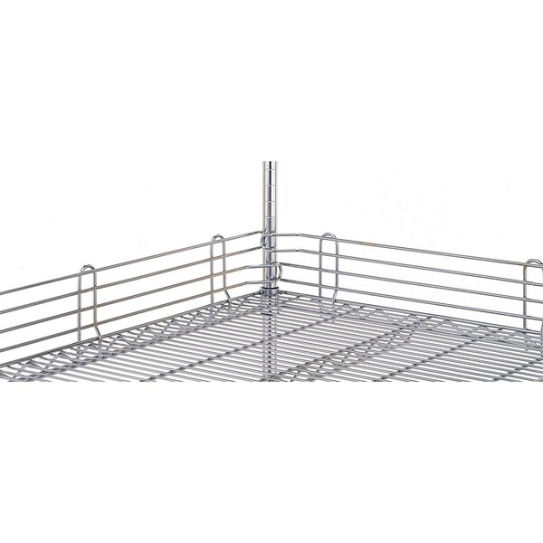 Ledge, Black, 36Lx4H, Ea