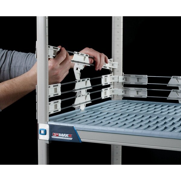 Back Ledge, Max I, Stainless, 36 In, Ea