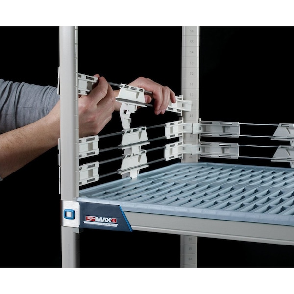 Back Ledge, Max I, Stainless, 72 In, Ea