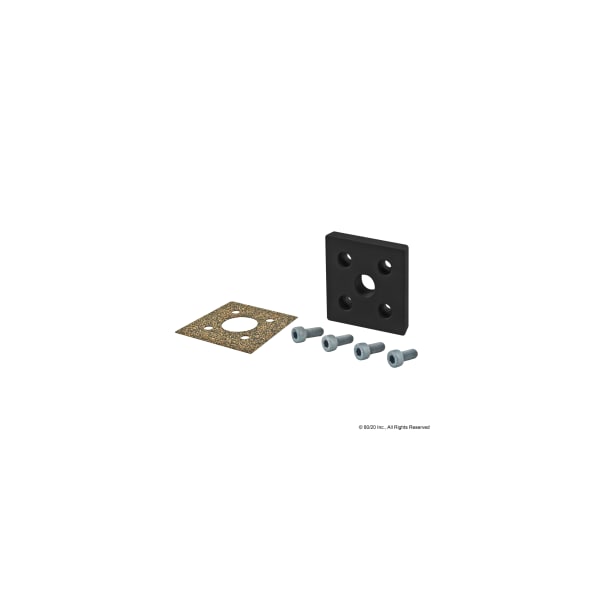 Sq. Pressure Manifold Feed Plate, 5 Hole