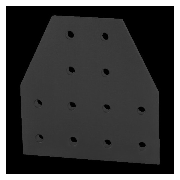 Black 40 S 12 Hole Tee Joining Plate