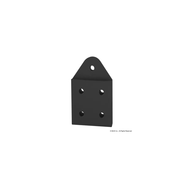 Black 40 S 5 Hole Pivot Plate