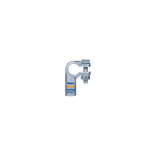 Right Elbow Solder Clamp, Neg, 1-2 Ga, PK50