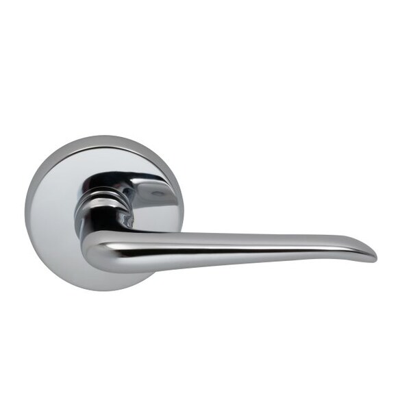 Knob 2-5/8" Rose Pass 2-3/8" BS Full Lip 1-3/4" Door Bright Chrome 42