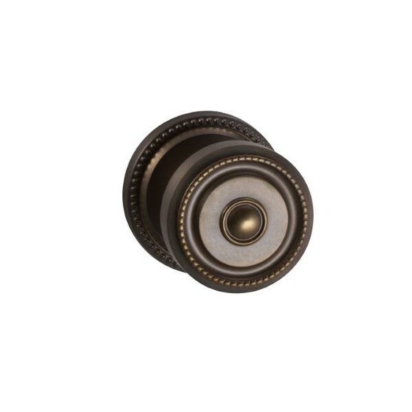 Knob 2-5/8" Rose Priv 238BS Full Lip 1-3/4" Doors ULQ AB 430