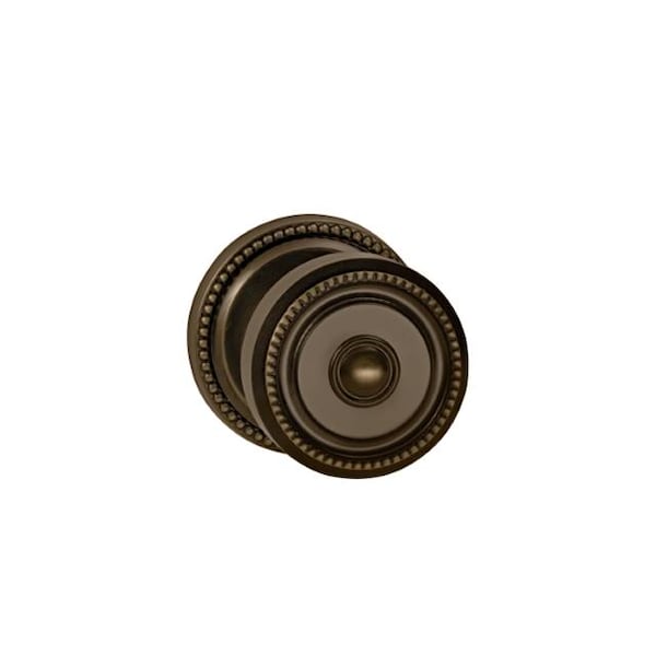 Knob 2-5/8" Rose Priv 2-3/4" BS T 1-3/4" Doors Shaded Bronze 430