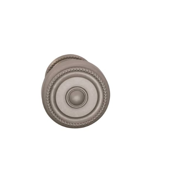 Knob 1-3/4" Rose Pass 2-3/8" BS T 1-3/4" Doors Satin Nickel 430
