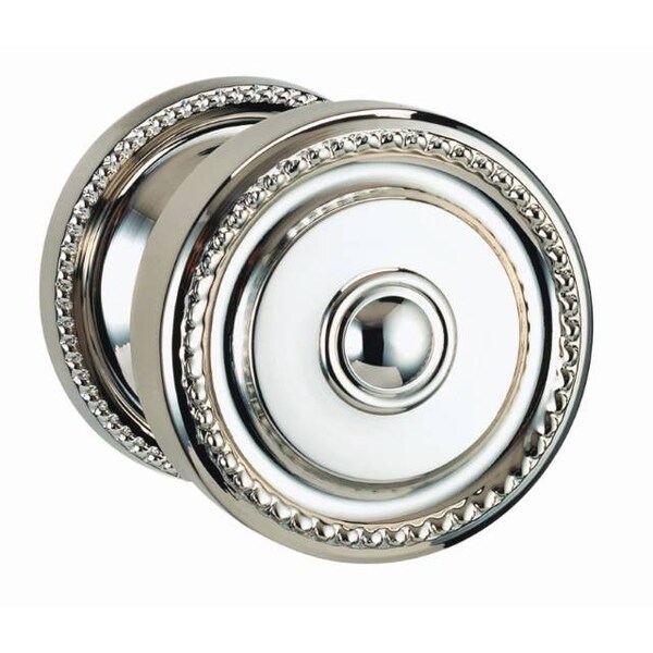 Knob 1-3/4" Rose Pass 2-3/8" BS Full Lip 1-3/8" Doors BR CH 430
