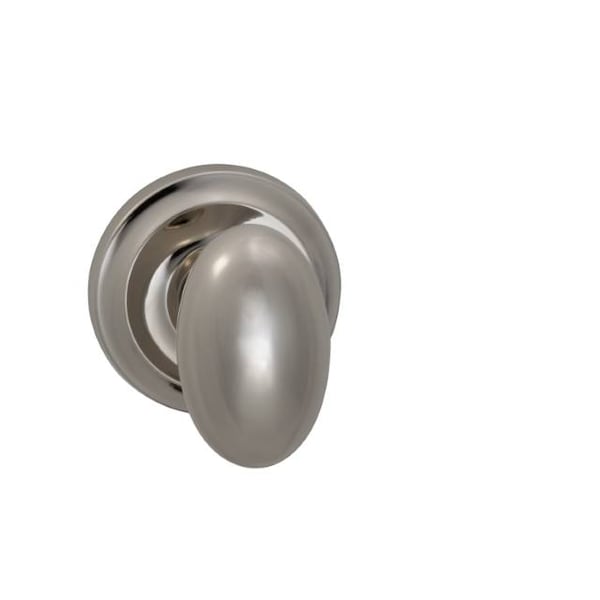 Knob 2-5/8" Rose Pass 2-3/4" BS Full Lip 1-3/4" Doors BR NKL 432