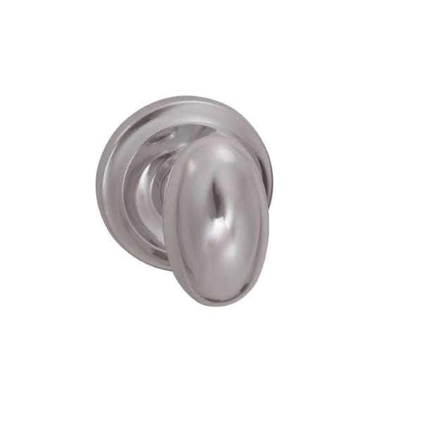 Knob 2-5/8" Rose Pass 2-3/4" BS T 1-3/4" Doors Bright Chrome 432